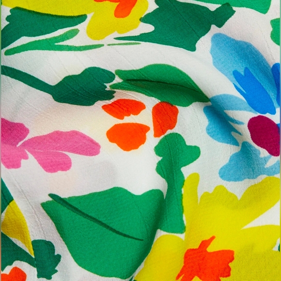 NWT SWF Floral Straight Leg Pants Xs - Picture 4 of 4